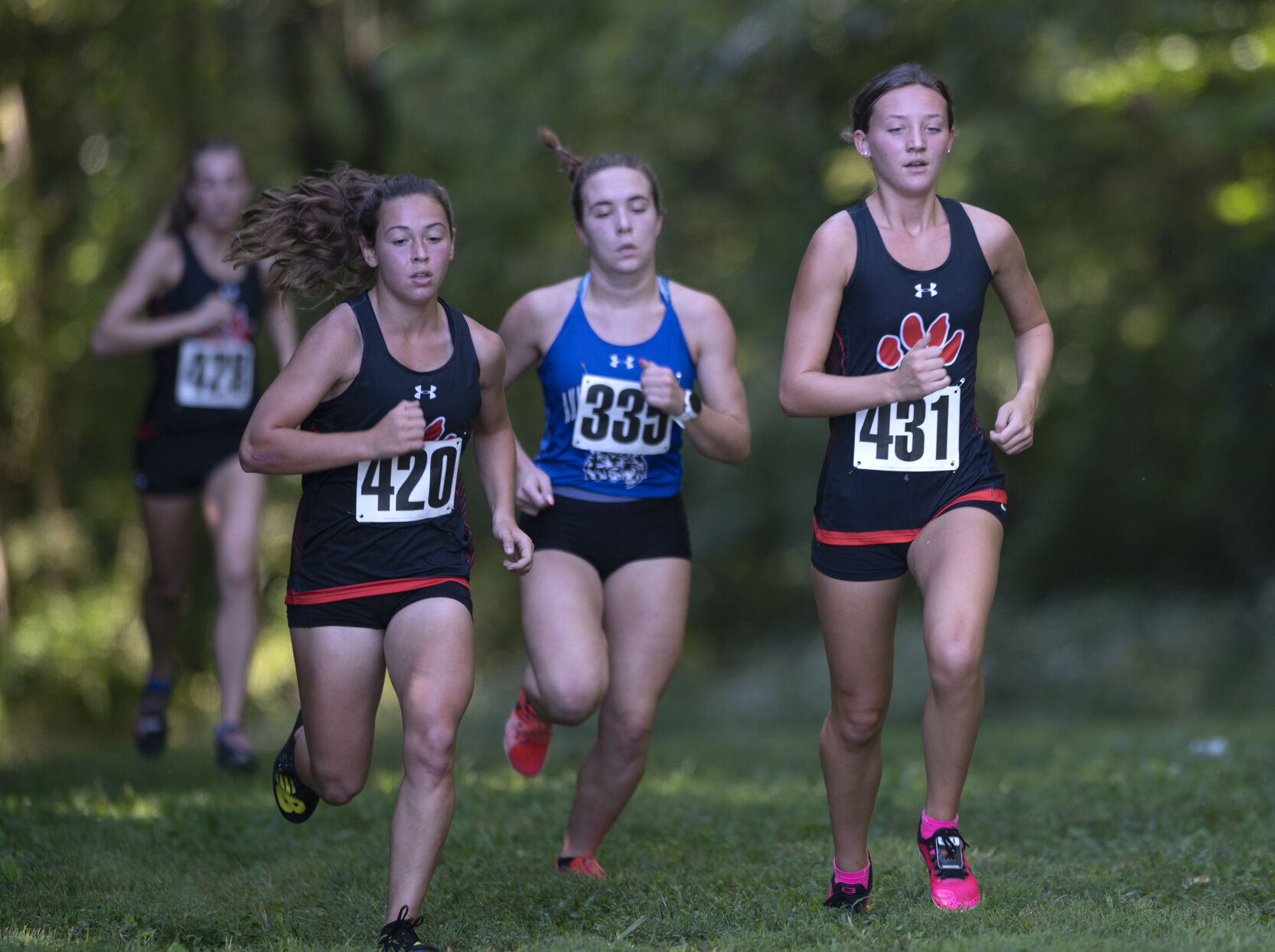 Edwardsville Invitational girls race